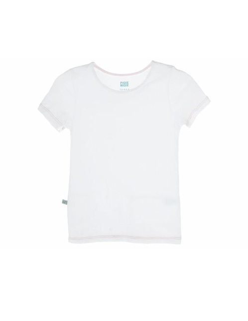 Camiseta cuello redondo para niña 1