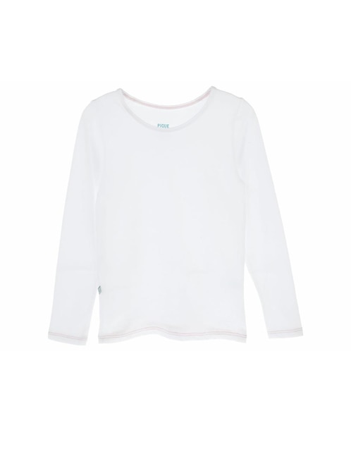 Camiseta cuello redondo Piquenique para niña