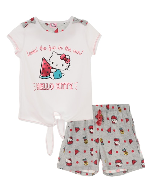Conjunto pijama Hello Kitty para niña