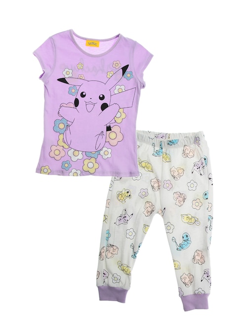 Conjunto pijama Pokémon para niña