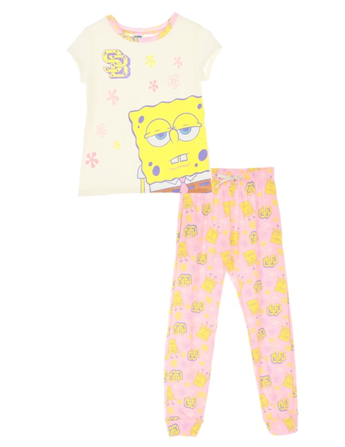 Conjunto pijama Bob Esponja para niña