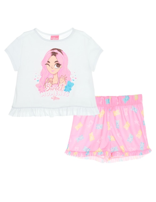 Conjunto pijama Mis Pastelitos para niña