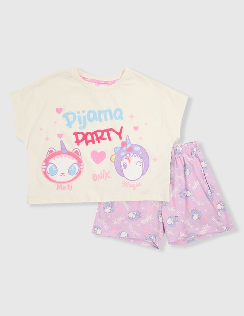Conjunto pijama Onix para niña Liverpool