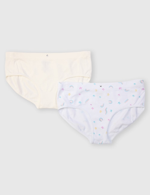 Set Panty de algodón para niña