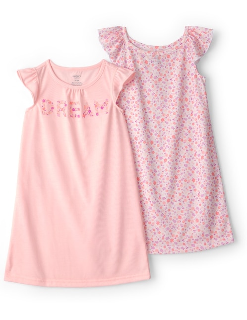 Set de camisón de algodón para niña 1
