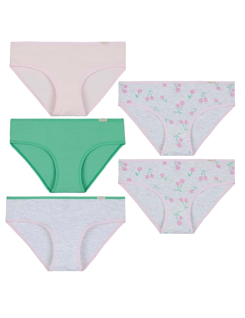 Set calzón Skiny de algodón para niña