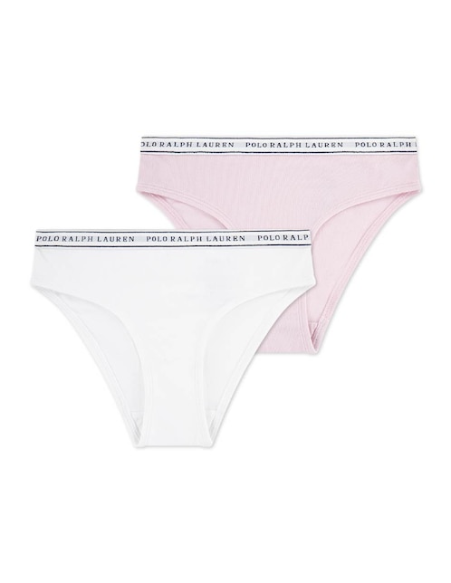 Set calzón Polo Ralph Lauren de algodón para niña