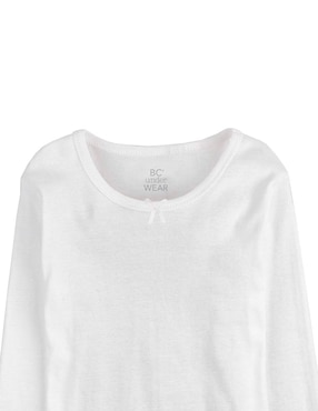 Camiseta cuello redondo Baby Creysi para niña