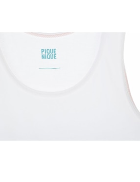 Camiseta cuello redondo Piquenique para niña
