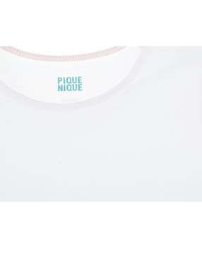 Camiseta cuello redondo Piquenique para niña