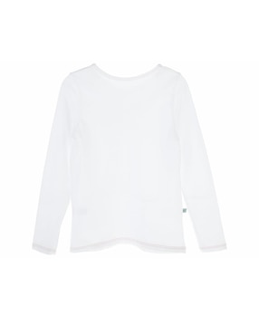 Camiseta cuello redondo Piquenique para niña