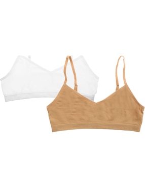 Set corpiño Maidenform Girl de algodón para niña