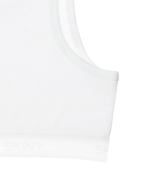 Top Skiny de algodón para niña