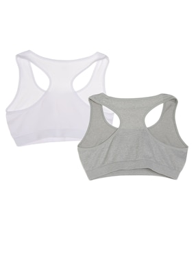 Set top deportivo Punto Blanco para entrenamiento niña