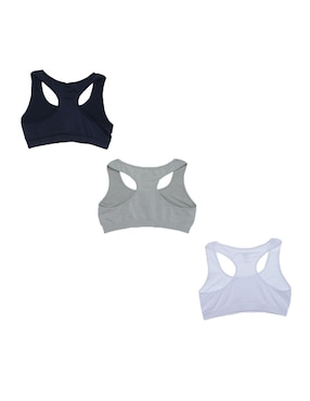 Set top deportivo Punto Blanco para entrenamiento niña