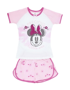 Conjunto Pijama Disney Minnie Mouse Para Niña