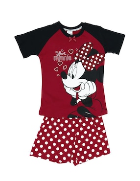 Conjunto Pijama Disney Minnie Mouse Para Niña