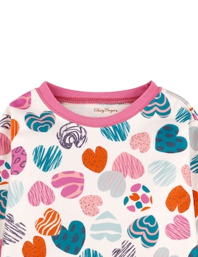 Conjunto pijama Baby Creysi Oi 2023 para niña