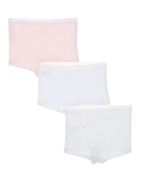 Set bóxer Skiny algodón para niña