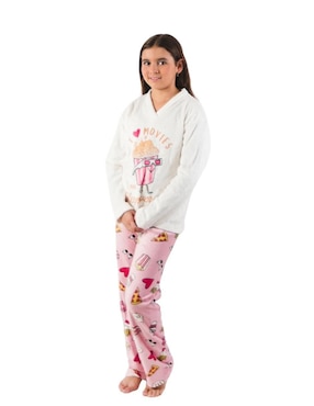 Conjunto pijama Stuffy Palomitas para niña