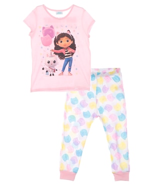 Conjunto Pijama Gabby's Dollhouse Para Niña