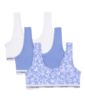 Set Top Calvin Klein De Algodón Para Niña