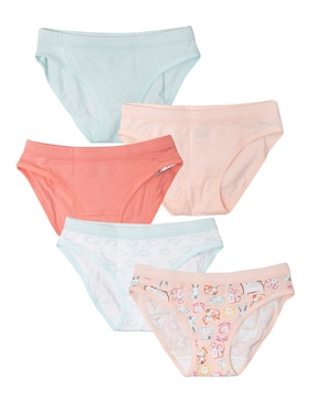 Set Bikini Piquenique Algodón Para Niña