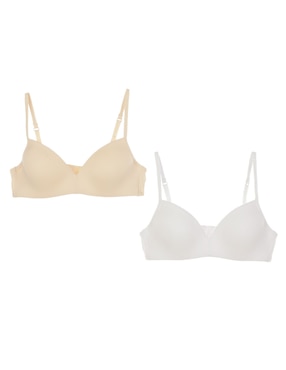 Brassiere demi Calvin Klein copa preformada para niña