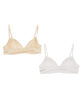 Brassiere demi Calvin Klein copa preformada para niña