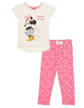 Conjunto Pijama Minnie Para Niña