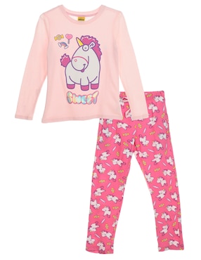 Conjunto Pijama Minnions Para Niña