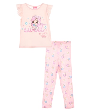 Conjunto Pijama Mis Pastelitos Para Niña