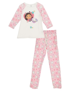 Conjunto Pijama Gabby's Doll House Dream Works Para Niña