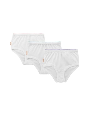 Set Panty Baby Creysi De Algodón Para Niña