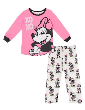 Conjunto Pijama Disney Minnie Para Niña