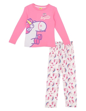 Conjunto Pijama Minions Agne´s Unicorn Para Niña