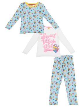 Conjunto Pijama Minions Para Niña