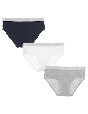 Set calzón Skiny de algodón para niña