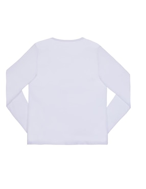Camiseta cuello redondo Skiny para niña