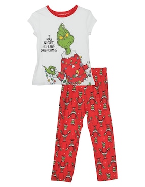 Conjunto Pijama Grinchmas Para Niña