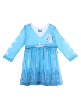 Camisón Elsa Frozen De Lycra Para Niña