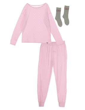 Conjunto Pijama Skiny Snow Lover Para Niña