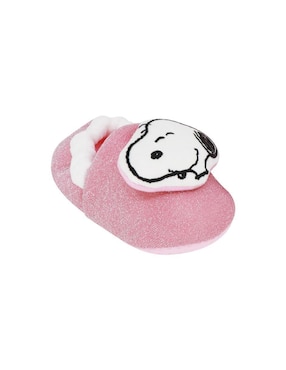 Pantufla Arra Snoopy Para Niña