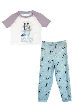 Conjunto Pijama Bluey Para Niña