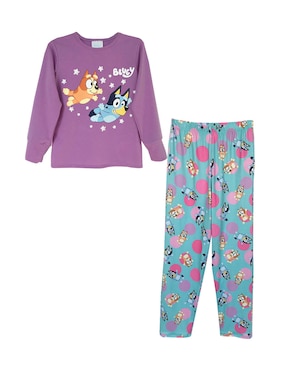 Conjunto Pijama Bluey Para Niña