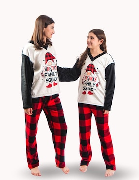 Conjunto pijama Stuffy Family Squad en Navidad infantil
