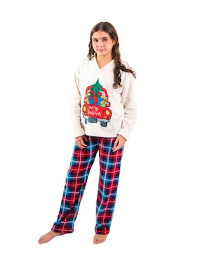 Conjunto Pijama Stuffy Navidad Para Niña