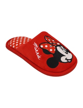 Pantufla Disney Minnie Mouse Para Niña