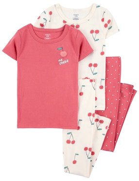 Conjunto Pijama Carter's Para Niña