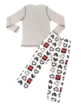 Conjunto pijama whispers oso para niña